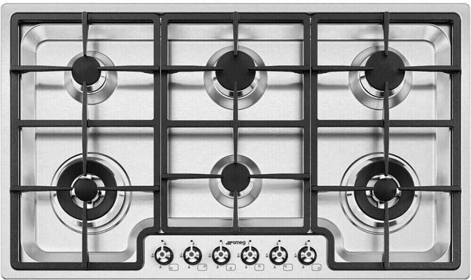Газовая варочная панель Smeg PGF96