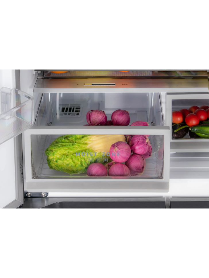 Холодильник HIBERG RFQ-600DX NFGB Inverter