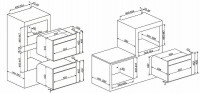 Электрический духовой шкаф Smeg SFP4102PZS
