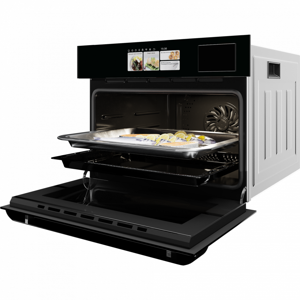 Духовой шкаф Hiberg S-VMF 5515 B SMART