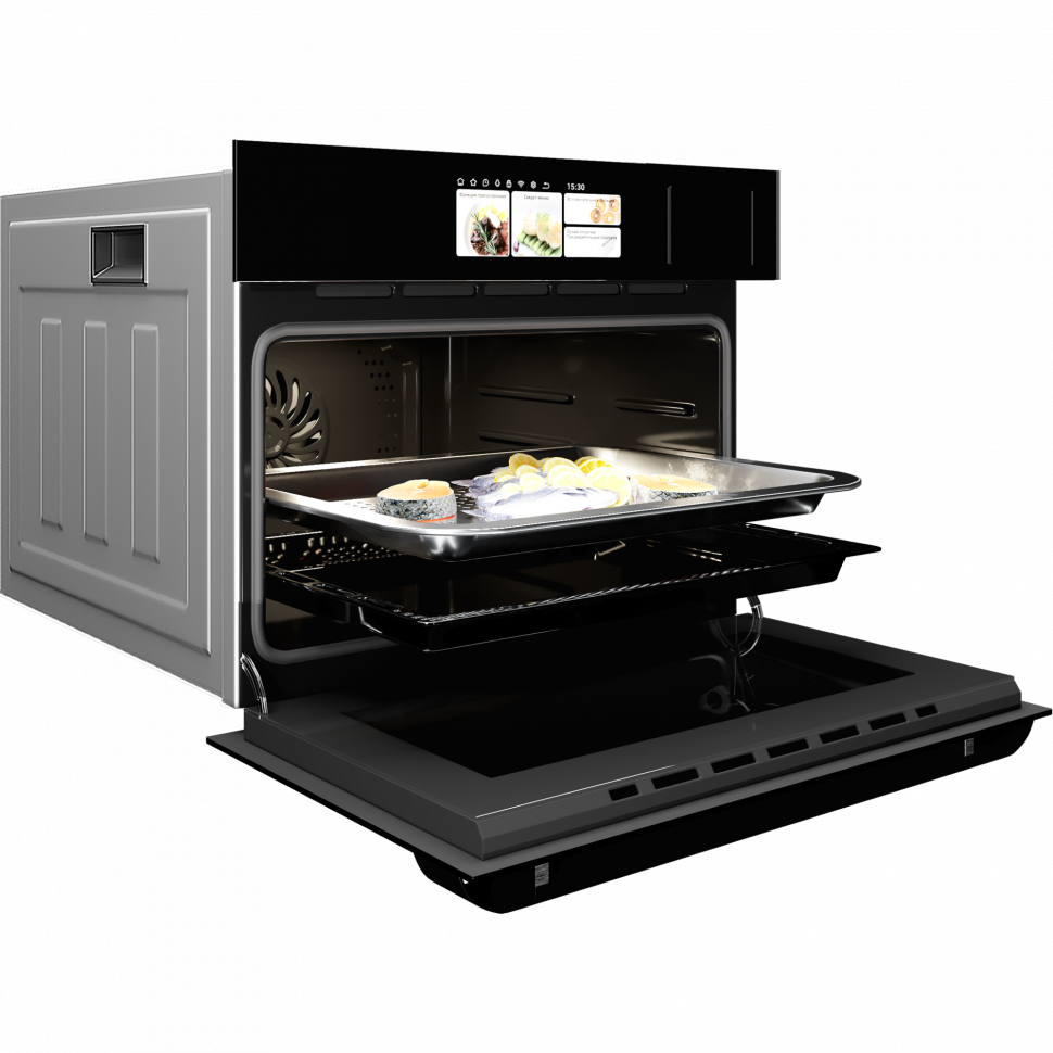 Духовой шкаф Hiberg S-VMF 5515 B SMART