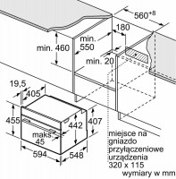 Электрический духовой шкаф Siemens CM 636GBW1