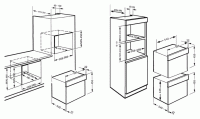 Электрический духовой шкаф Smeg SC45VC2