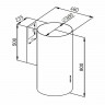 Каминная вытяжка MAUNFELD LEE SIDE C 39 Каминная вытяжка MAUNFELD LEE SIDE C 39