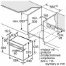 Электрический духовой шкаф Bosch HBA 334YS0