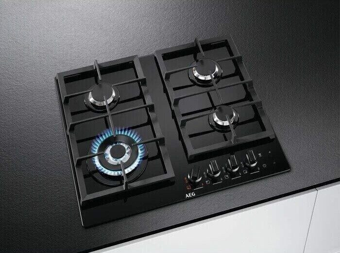 Газовая варочная панель AEG HKR 64540 NB