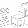 Электрический духовой шкаф Smeg SF4750MCBS