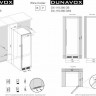 Винный шкаф Dunavox DX-119.386DSS