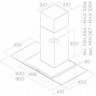 Каминная вытяжка Elica Flat Glass IX/A/60