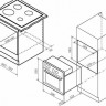 Электрический духовой шкаф Bompani Forno Rustico