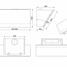 Каминная вытяжка Smeg KV28N