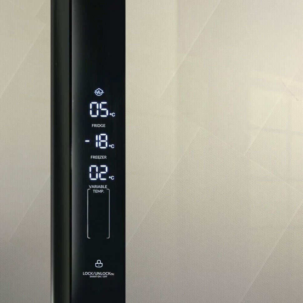 Холодильник Ginzzu NFK-610 Glass