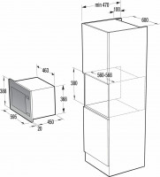 Встраиваемая микроволновая печь Gorenje BM 251S7 XG