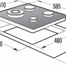 Газовая варочная панель Gorenje GTW 6 INB