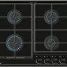 Газовая варочная панель Teka GBC 64100 KBN Black Газовая варочная панель Teka GBC 64100 KBN Black