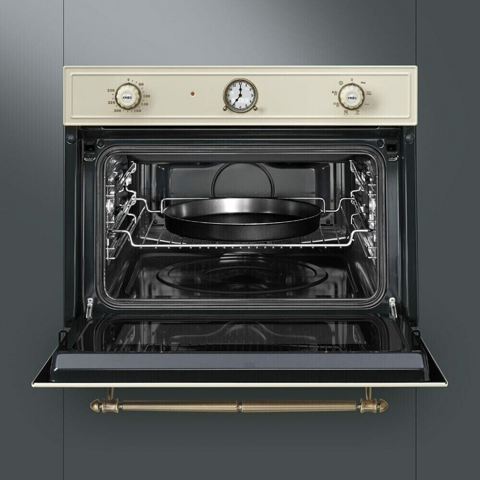 Встраиваемая микроволновая печь Smeg SF4750MAO
