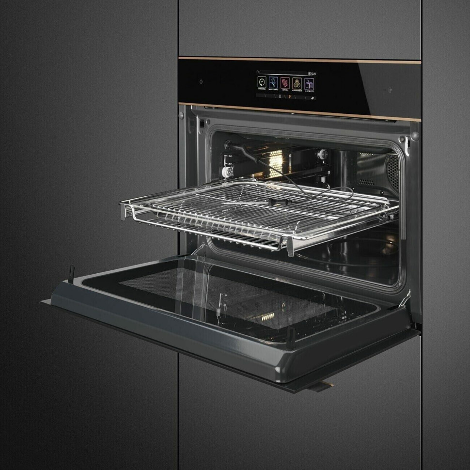 Электрический духовой шкаф Smeg SF4606WVCPNR