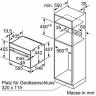 Электрический духовой шкаф Bosch CMG 633BB1
