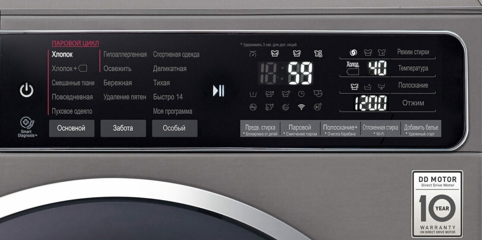 Стиральная машина LG F2H9HS2S