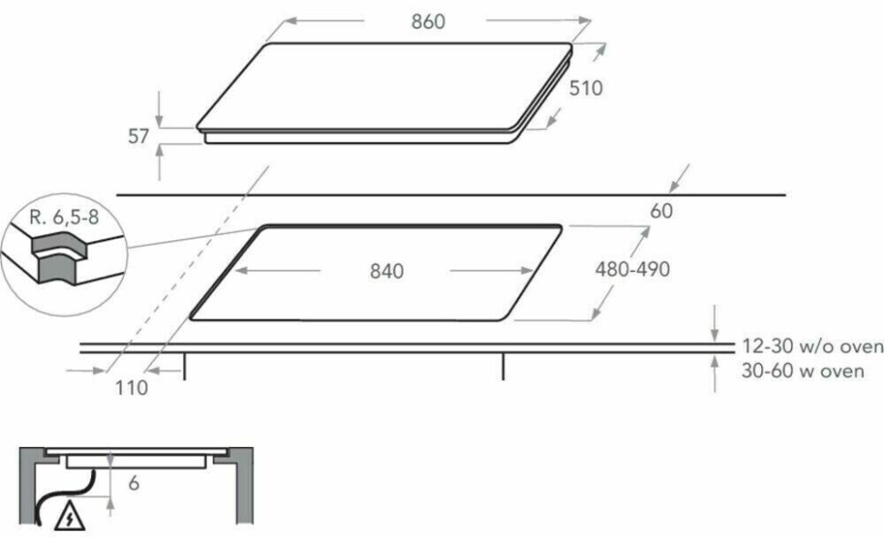 Индукционная варочная панель KitchenAid KHIAS 10900