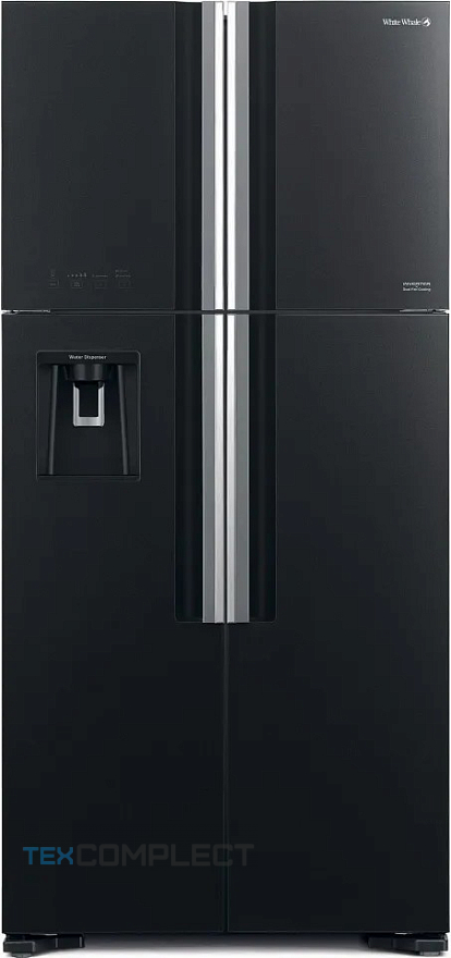 Холодильник Hitachi R-W660PUC7 GGR серое стекло